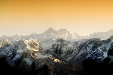 Mount Everest vliegervaring vanuit Kathmandu